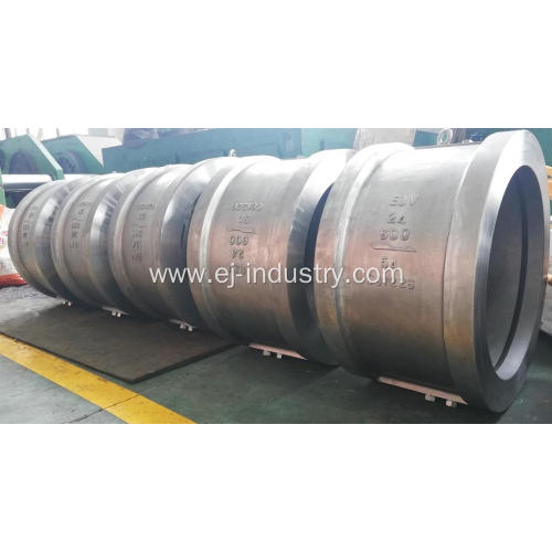 Duplex stainless 600LB wafer check valve